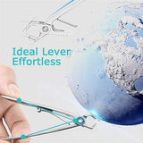 Nail Clippers for Thick Nails - DRMODE 15mm Wide Jaw Opening Extra Large Toenail Clippers Cutter with Nail File for Thick Nails, Heavy Duty Fingernail Clippers for Men, Seniors