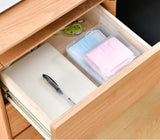 Face Storage Box, Portable Storage Clip, [2Pack]Convenient To Carry Out, For Repeated Use Storage Clip-for School, Office, Portable Plastic Storage Box (Medium)