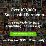 Easy Fermenter Wide Mouth Lid Kit (3 Lids + 3 Weights + Pump)