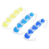 6 Back Scrubber Bath Shower Mesh Sponge Exfoliating Body Brush Wash Puff Spa New