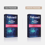 Express Whitening Strips for Teeth, Dental Formula 1 Hour White Strips Reduces Sensitivity Safe for Enamel, 20 Pcs Non-Slip Whitestrips for Expert Teeth Whitening by Fairywill
