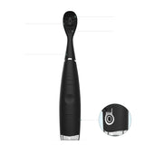 Electric Tongue Cleaner,Uniharpa Vibrating Tongue Scraper for Fresher Breath in Seconds Made by Soft Silicone (Black)