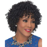 Vivica A Fox Hair Collection Woopi Pure Stretch Cap Wig, 99J, 10.5 Ounce
