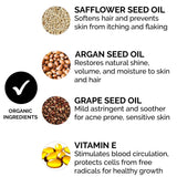 ZEUS Beard Oil made with Organic Oils - Natural Oil for Men in Gift Tin - Vanilla Rum