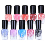 Tophany Non Toxic Nail Polish Set, Quick Dry and Easy to Peel Off Nail Polish, Eco Friendly & Organic Water Based Nail Polish Nail Decoration for Women