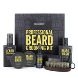 Upgraded Beard Kit for Men Grooming & Care w/Beard Conditioner,Beard Oil,Beard Butter,Beard Balm,Beard Brush,Beard Shampoo, Beard Comb,Beard Scissors,Storage Box,Perfect Gifts for Man Dad Boyfriend