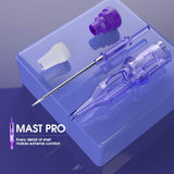 Mast Pro Tattoo Cartridges 20Pcs Disposable Bugpin Needles Round Liner 1009RL