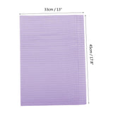 125pcs Disposable Tattoo Waterproof Tablecloths Professional Tattoo Hygiene Supplies 4 Colors to choose(Purple)