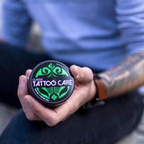 Tattoo Care Classic(1.23 Oz) Tattoo Aftercare Ointment with Natural Ingredients, Moisturizing Cream, Brightens Tattoo Colors, Unscented Tattoo Lotion, Protects, Revives, Helps to Heal & Reduce Redness