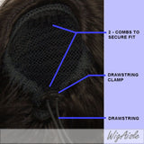 Motown Tress (PD-04HT) - Heat Resistant Fiber Ponytail in F4_30