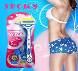 Kai Bikini Trimmer and Shaver and Razor for Women Body Hair Removal Shaver for Bikini line pubic Hair Bikini Area arm Leg underarms Armpit Trimmer (Large)