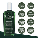 GiGi No Bump Skin Smoothing Topical Solution for after shaving, waxing or laser hair removal treatment 8 oz