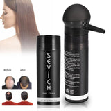 Hair Fibres, Hair Powder Professional Hair Loss Solution Concealer For Thinning Hair Hair Spray For Women And Men Best Hair Thickening Products With Pump Spray Applicator(Medium Brown)