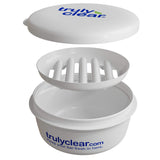 Truly Clear 3 Piece soap case with Tray • Travel Soap Case and Soap Dish, Reusable Bar Soap Container Travel Friendly Perfect for Camping and Carry On Luggage