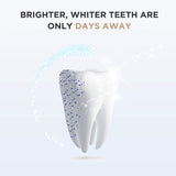 Express Whitening Strips for Teeth, Dental Formula 1 Hour White Strips Reduces Sensitivity Safe for Enamel, 20 Pcs Non-Slip Whitestrips for Expert Teeth Whitening by Fairywill