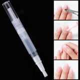 20 Pack 3ml Transparent Empty Twist Nail Cuticle Oil Pen Tube for Lip Gloss Nail Polish Eyelash Growth Liquid