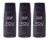 Axe Deodorant Body Spray You Mens Fragrance 150ml/5.07oz (3-Pack)