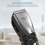 Hair Clippers, FLYCO Electric Hair Trimmers for Men, Cordless Waterproof Beard Trimmer, Quiet Home Haircut Clipper with Comb and Hair Bib for Men and Kids