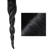 100% Remy Clip in Human Hair Extensions #1 Jet Black 16-22inch Natural Hair Grade 7A Quality 3/4 Full Head 1 Piece 5 Clips Long Thick Soft Silky Straight for Women Beauty 18" / 18 inch 90g