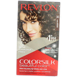 Revlon ColorSilk Hair Color, 30 Dark Brown 1 ea (Pack of 6)