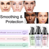 CCPT Makeup Face Bace Primer Foundation for All Skins - Pore Minimizer Shine Control Make up to Hide Wrinkles and Fine Lines-Green