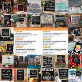 Felt Letter Board 10x10 (Black) | +685 PRE-Cut Letters +Stand +UPGRADED WOODEN