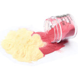 28g/Box Red and Beige Temperature Color Change Dip Powder Nails Dipping Nails Long-lasting Nails No UV Light Needed, (W-No.10)
