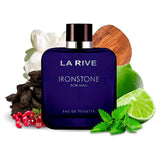 La Rive Ironstone by La Rive Eau De Toilette Spray 3.3 oz Men