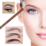 12 Piece Dark Brown Colour Waterproof Eyebrows Pencil Tattoo Makeup And Microblading Supplies Kit-Permanent Eye Brow Liners In Waterproof Eyebrow Pencils Peel - Brow Pencil Set For Marking(12 Pcs)