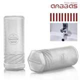 Faux Badger Shaving Brush Set with Black Holder Stand Travel Case Tube Anbbas 3IN1 Unique Wooden Handle Foam Brush Shaving Kit for Men Wet Shave