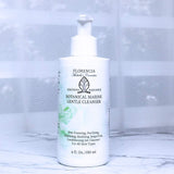 Florencia Botanical Marine Gentle Cleanser. Marine Algae, Aloe Vera, Hibiscus, Olive Fruit. Soap-Free Face Wash. Purifying, Without Stripping the Skin of Its Natural Oils & Moisture