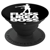 Floss Like A Boss Floss Dance Pop Socket for cool kids PopSockets Grip and Stand for Phones and Tablets