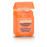 Practicon 7045201 SmileGoods Unwaxed Floss, 12 yd. (Pack of 72)