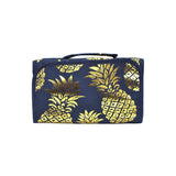 Gold Pineapple NGIL Toiletry Cosmetic/Jewelry Organizer Travel Pouch
