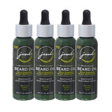 Jamaican Mango & Lime Beard Oil with Black Castor Oil (Pack of 4)