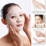 COSMETEA Korean Essence Face Masks - T1 Oolong Tea Hydrating Ampoule Full Facial Masks 10 Pack Treatments, Care Your Skin Anti-Aging, Anti-Wrinkle, Purifying, Deep Moisturizing with Hyaluronic Acid