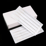 50PCS 14RS Round Shader Tattoo Needles Disposable Sterilized Surgical Steel Individually Wrapped