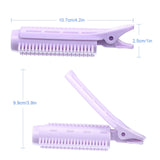 18 Pieces Multicolor Volumizing Hair Root Clips Self Grip Root Hair Clip for Women Naturally Fluffy Hair Styling Curly Tool Roller Wave DIY Hair Curler Fluffy Clamps Rollers