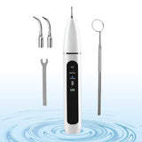 Electric Plaque Tartar Dental Calculus Remover for Teeth Ultrasonic Dental Cleaning Kit Tools