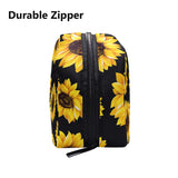 Sunflower Makeup Bag Ladies Cosmetic Bag Travel Makeup Brush Bag for Women