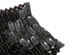 18" 7PCS 120g Afro Curly Hair Clip In Hair Extensions Human Hair Double Weft Brazilian Virgin Hair Full Head Clip In Remy Human Hair Extensions for Africa America Black Women