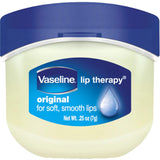 Vaseline Lip Therapy, Lip Balm, Original.25 OZ, (Pack of 4)