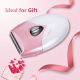 TOUCHBeauty Body Hair Shaver for Women Pink Hair Remover Wet/Dry Shaving Body/Leg/Bikini Hair Removal 1459