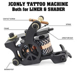 Jconly Tattoo Kit - Complete Tattoo Kit for Beginners Tattoo Power Supply Kit Tattoo Inks Tattoo Needles 2 Pro Tattoo Machine Kit Tattoo Supplies…