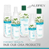 Aubrey Chia Conditioner | Protein Rich Color Care | Chia Seed Oil & Quinoa | 75% Organic Ingrds. | All Hair Types | Unscented, Sensitive Scalp | 11oz