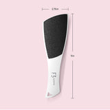 F3 Systems S-Line Emery Foot file, Colossal Double-Sided Pedicure Tool, Effective for Cracked Heel, Ergonomic Design for Easy Grip (2Pcs)