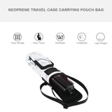 Neoprene Travel Bag for Revlon One Step Hair Dryer and Styler Volumizer, Carrying Case Portable Pouch Bag with Easy Grip Carry Handle and Small Pocket (White Marble)