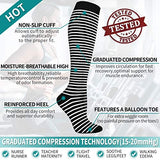 Copper Compression Socks Women & Men Circulation(6 pairs) - Best for Running