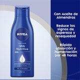 Nivea Body Milk Nutritiva Piel Extra Seca 250ml