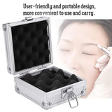 Tattoo Kit Carrying Bag Box Storage Case, Rotekt Tattoo Machine Gun Organizer Holder Aluminum Travel Storage Electronics Packing Box with Lock Silver for Tattoo Supplies